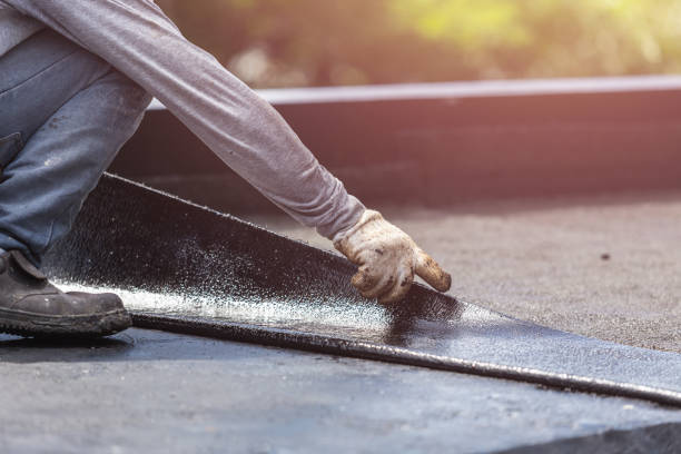 Professional Waterproofing technician working in Alloway, NJ